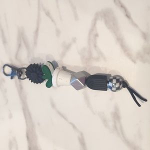 Potted flower keychain